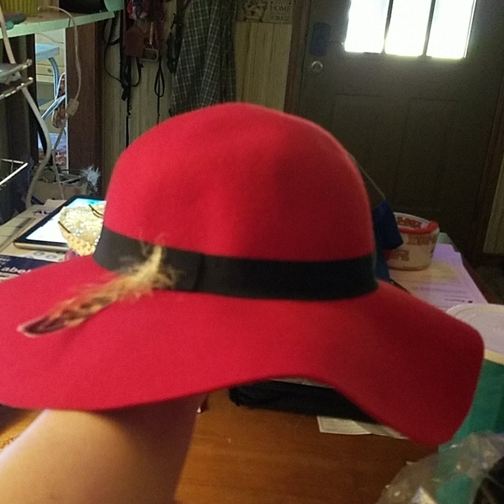 Apt 9 Red 100% Wool Hat